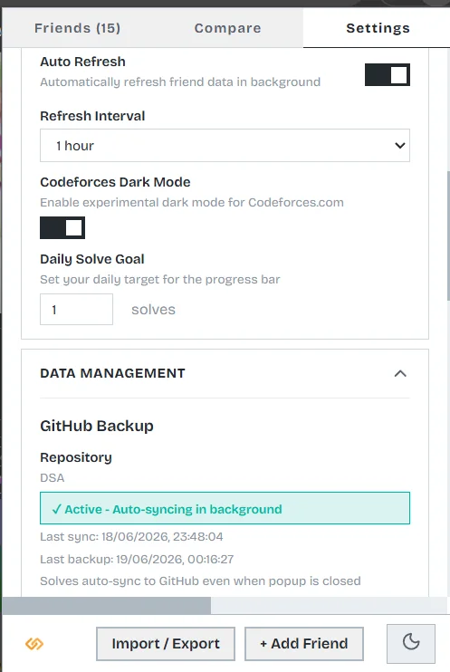 GitHub Sync Output